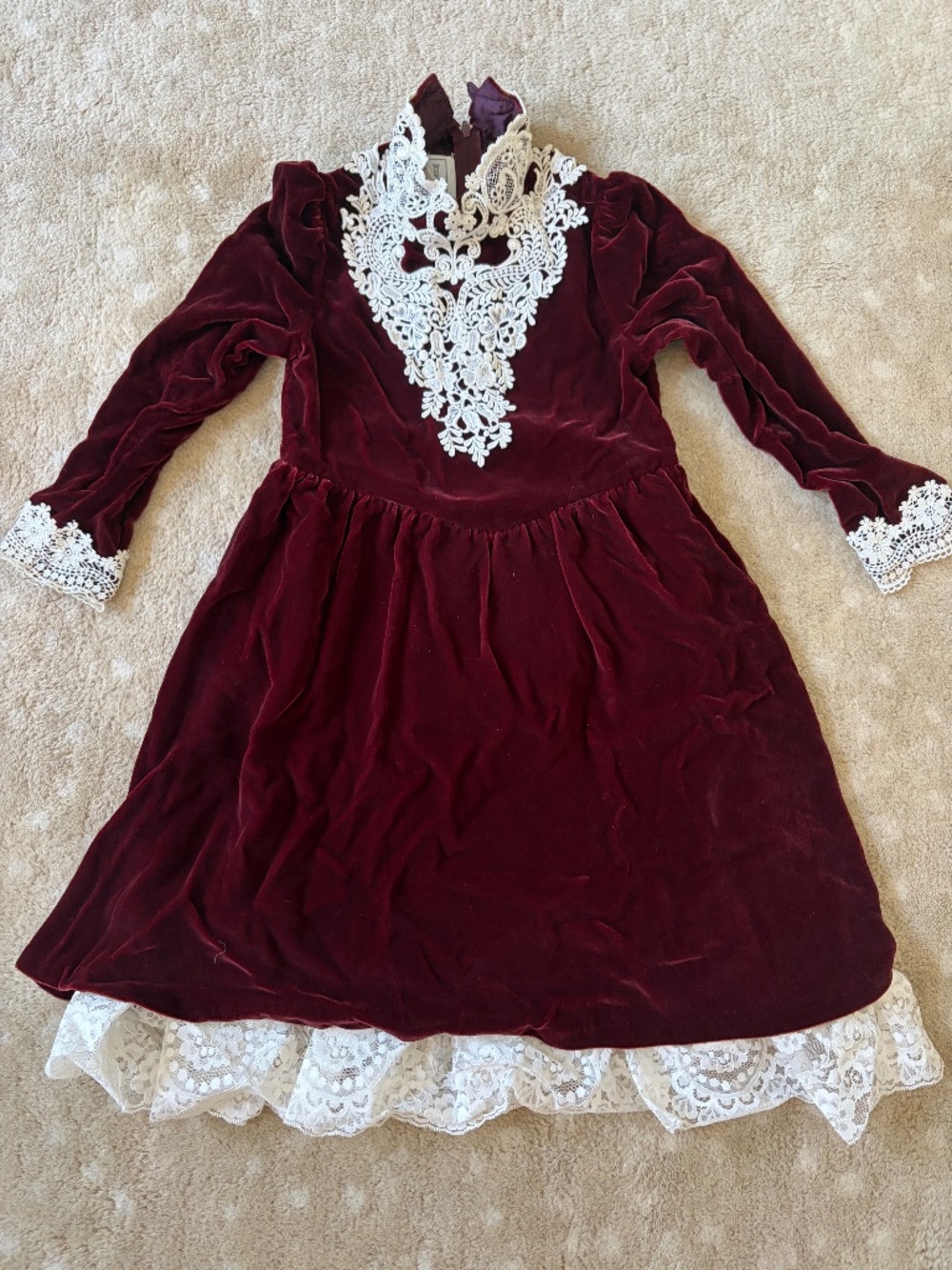 Vintage Girls dress from Jessica McClintock
